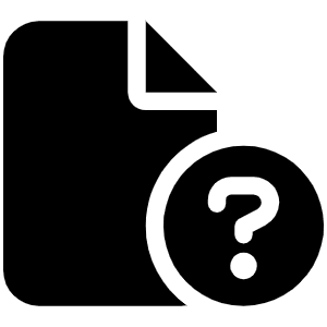 File Circle Question Icon from Font Awesome Solid Set