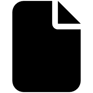 File Icon from Font Awesome Solid Set