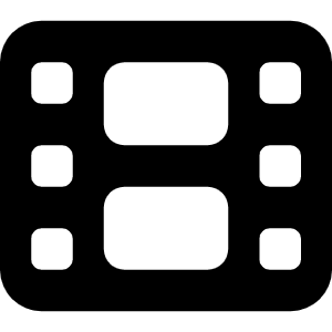 Film Icon from Font Awesome Solid Set