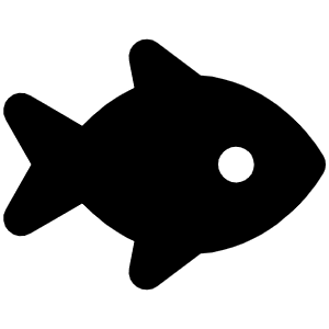 Fish Fins Icon from Font Awesome Solid Set