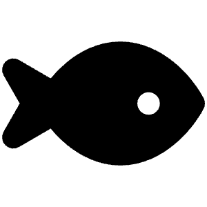 Fish Icon from Font Awesome Solid Set
