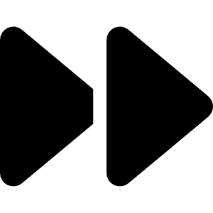 Forward Icon from Font Awesome Solid Set