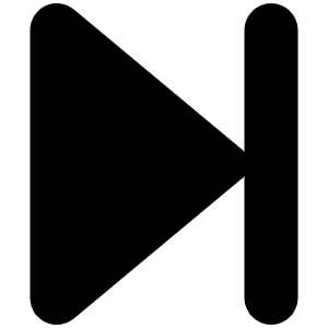 Forward Step Icon from Font Awesome Solid Set