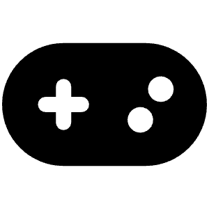 Gamepad Icon from Font Awesome Solid Set