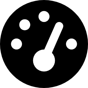 Gauge High Icon from Font Awesome Solid Set