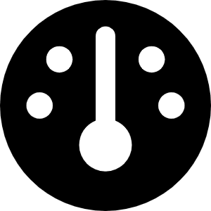 Gauge Icon from Font Awesome Solid Set