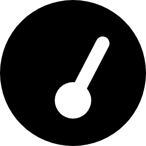 Gauge Simple High Icon from Font Awesome Solid Set