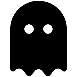 Ghost Icon from Font Awesome Solid Set