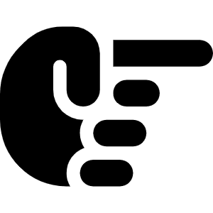 Hand Point Right Icon from Font Awesome Solid Set