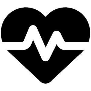 Heart Pulse Icon from Font Awesome Solid Set
