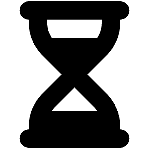 Hourglass Half Icon from Font Awesome Solid Set