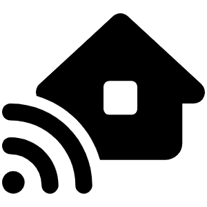 House Signal Icon from Font Awesome Solid Set