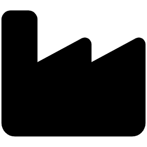 Industry Icon from Font Awesome Solid Set