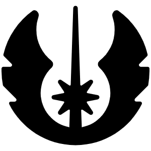 Jedi Icon from Font Awesome Solid Set
