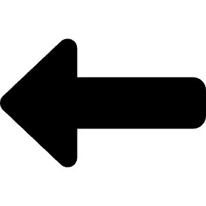 Left Long Icon from Font Awesome Solid Set