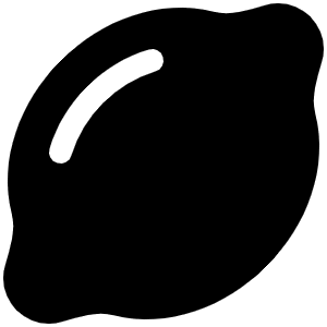 Lemon Icon from Font Awesome Solid Set