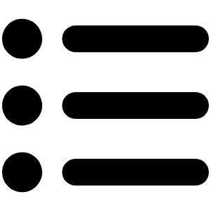 List Ul Icon from Font Awesome Solid Set