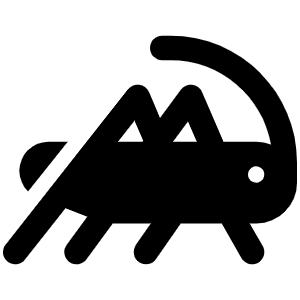 Locust Icon from Font Awesome Solid Set