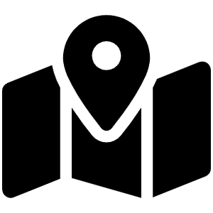 Map Location Dot Icon from Font Awesome Solid Set