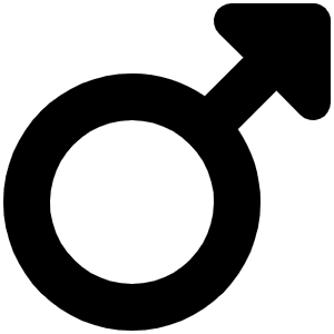 Mars Icon from Font Awesome Solid Set