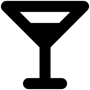 Martini Glass Icon from Font Awesome Solid Set