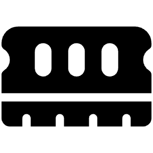 Memory Icon from Font Awesome Solid Set