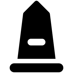 Monument Icon from Font Awesome Solid Set