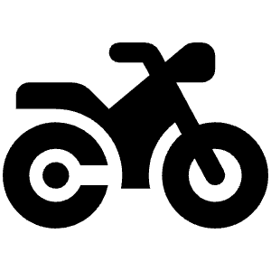 Motorcycle Icon from Font Awesome Solid Set