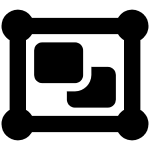 Object Group Icon from Font Awesome Solid Set
