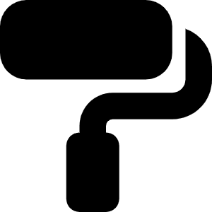 Paint Roller Icon from Font Awesome Solid Set