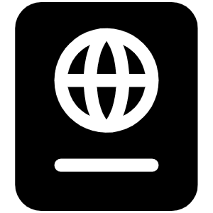 Passport Icon from Font Awesome Solid Set