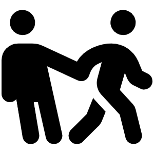 People Pulling Icon from Font Awesome Solid Set