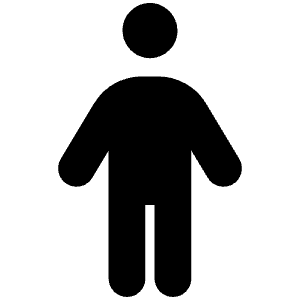 Person Icon from Font Awesome Solid Set