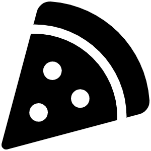 Pizza Slice Icon from Font Awesome Solid Set