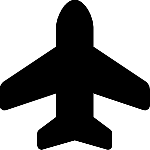 Plane Up Icon from Font Awesome Solid Set