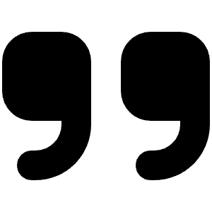 Quote Right Icon from Font Awesome Solid Set