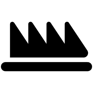 Road Spikes Icon from Font Awesome Solid Set