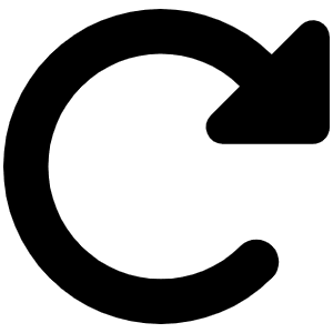 Rotate Right Icon from Font Awesome Solid Set