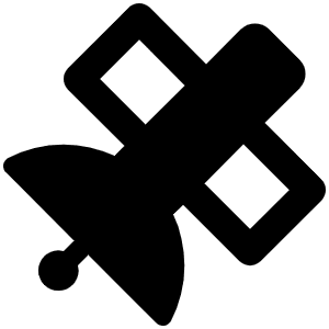 Satellite Icon from Font Awesome Solid Set