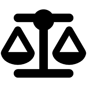 Scale Balanced Icon from Font Awesome Solid Set