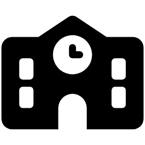 School Icon from Font Awesome Solid Set