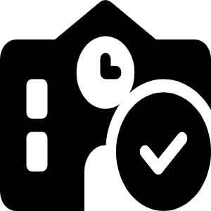 School Circle Check Icon from Font Awesome Solid Set