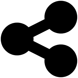 Share Nodes Icon from Font Awesome Solid Set