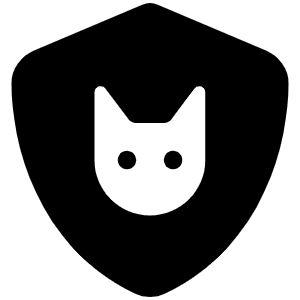 Shield Cat Icon from Font Awesome Solid Set