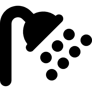 Shower Icon from Font Awesome Solid Set