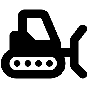 Snowplow Icon from Font Awesome Solid Set