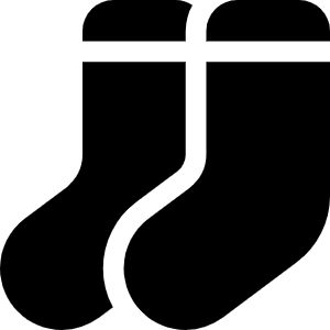 Socks Icon from Font Awesome Solid Set