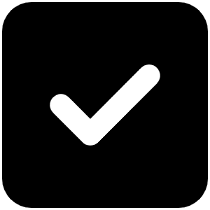 Square Check Icon from Font Awesome Solid Set