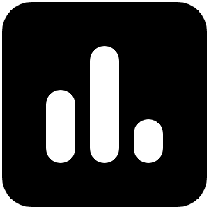 Square Poll Vertical Icon from Font Awesome Solid Set