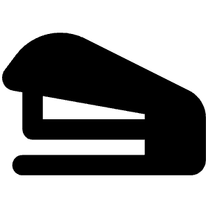 Stapler Icon from Font Awesome Solid Set